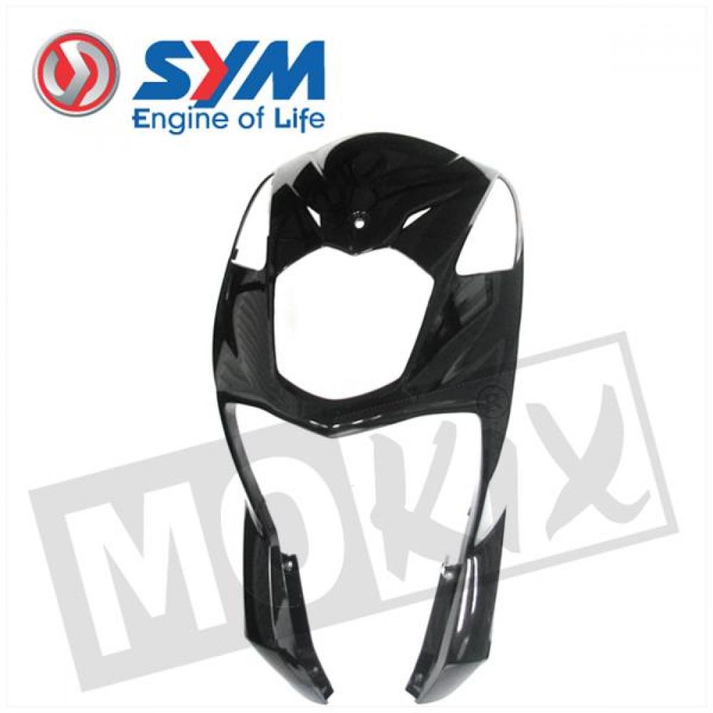 Voorkap Sym X-Pro/Orbit Zwart